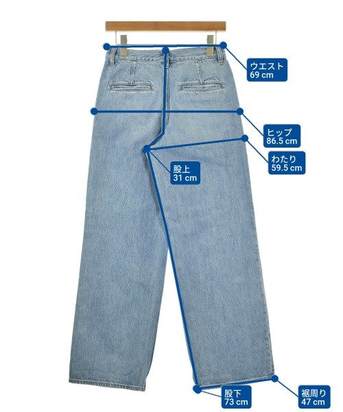 Theory（セオリー）デニムパンツ 青 サイズ:24(S位) レディース/2200686812029