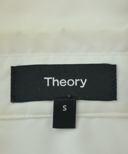 Theory（セオリー）カジュアルシャツ 白 サイズ:S レディース/2200687172016