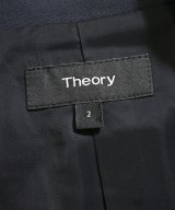 Theory（セオリー）ノーカラージャケット 紺 サイズ:2(M位) レディース/2200683514032