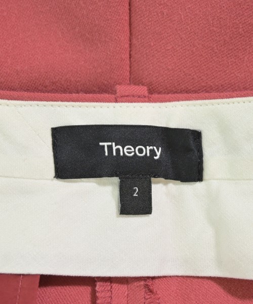Theory（セオリー）スラックス ピンク サイズ:2(M位) レディース/2200688396077