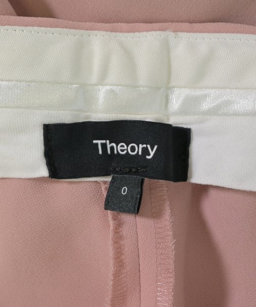 Theory（セオリー）スラックス ピンク サイズ:0(S位) レディース/2200688396183
