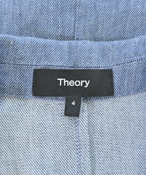 Theory（セオリー）カジュアルジャケット 青 サイズ:4(L位) レディース/2200688747060
