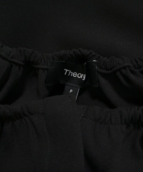 Theory（セオリー）ブラウス 黒 サイズ:P(XS位) レディース/2200688770082