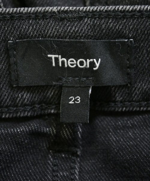 Theory（セオリー）デニムパンツ 黒 サイズ:23(XS位) レディース/2200681327016