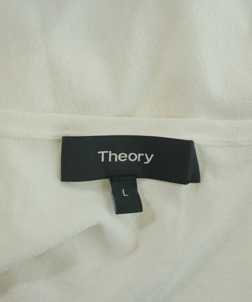 Theory（セオリー）カーディガン 白 サイズ:L レディース/2200682513234