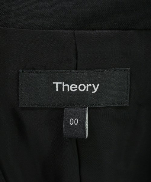 Theory（セオリー）ノーカラージャケット 黒 サイズ:00(XS位) レディース/2200683372021