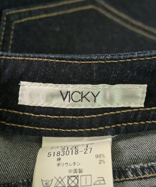 VICKY（ヴィッキー）デニムパンツ 紺 サイズ:1(S位) レディース/2200638836257