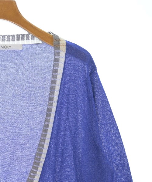 VICKY（ヴィッキー）カーディガン 青 サイズ:2(M位) レディース/2200624956037