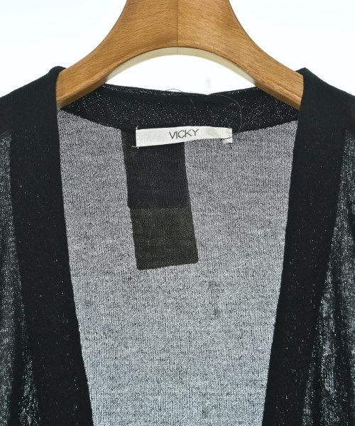 VICKY（ヴィッキー）カーディガン 黒 サイズ:2(M位) レディース/2200627195013