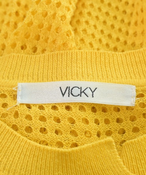VICKY（ヴィッキー）カーディガン 黄 サイズ:2(M位) レディース/2200613280037
