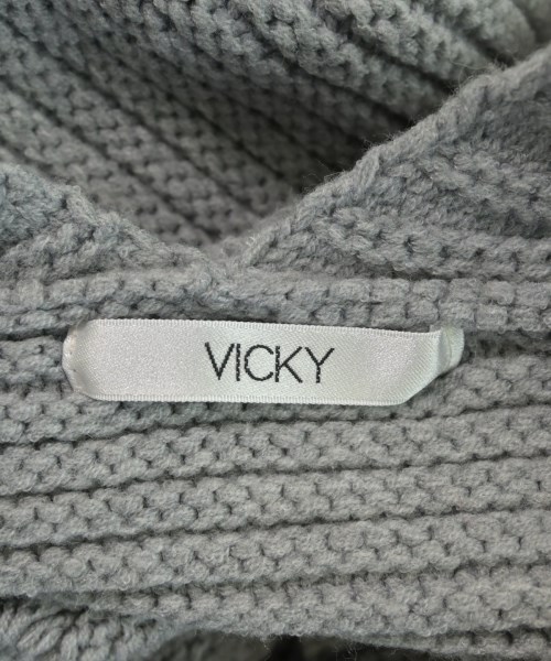 VICKY（ヴィッキー）カーディガン グレー サイズ:2(M位) レディース/2200668568036