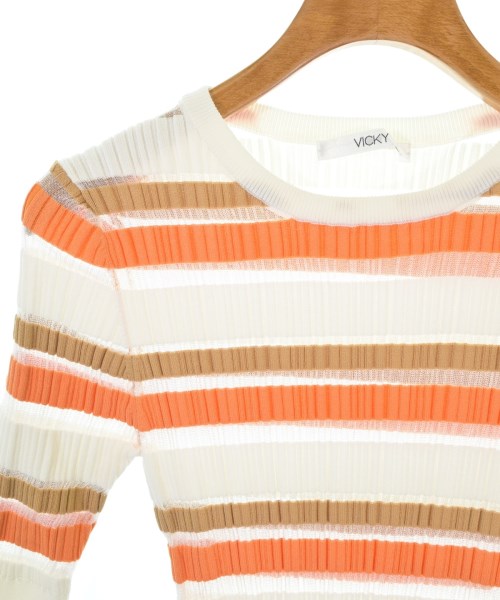 VICKY（ヴィッキー）ニット・セーター 白 サイズ:2(M位) レディース/2200667518155