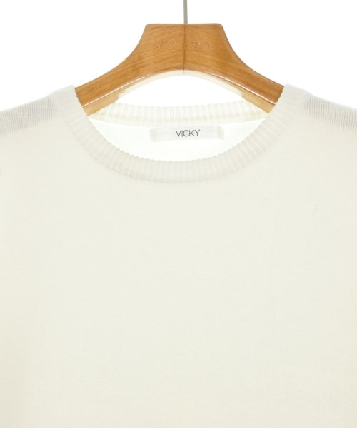 VICKY（ヴィッキー）ニット・セーター 白 サイズ:2(M位) レディース/2200660145112