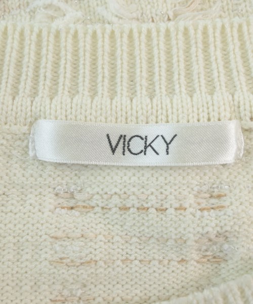 VICKY（ヴィッキー）ニット・セーター 白 サイズ:2(M位) レディース/2200661553107