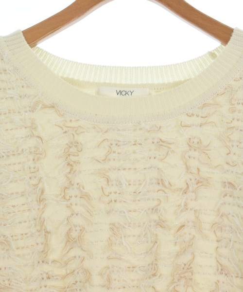 VICKY（ヴィッキー）ニット・セーター 白 サイズ:2(M位) レディース/2200661553107