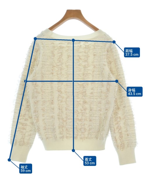 VICKY（ヴィッキー）ニット・セーター 白 サイズ:2(M位) レディース/2200661553107