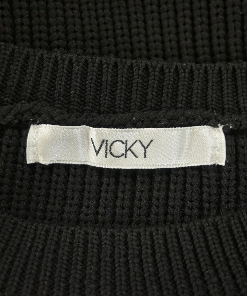 VICKY（ヴィッキー）ニット・セーター 黒 サイズ:2(M位) レディース/2200667809024