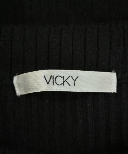 VICKY（ヴィッキー）ベスト/ノースリーブ 黒 サイズ:2(M位) レディース/2200728113039