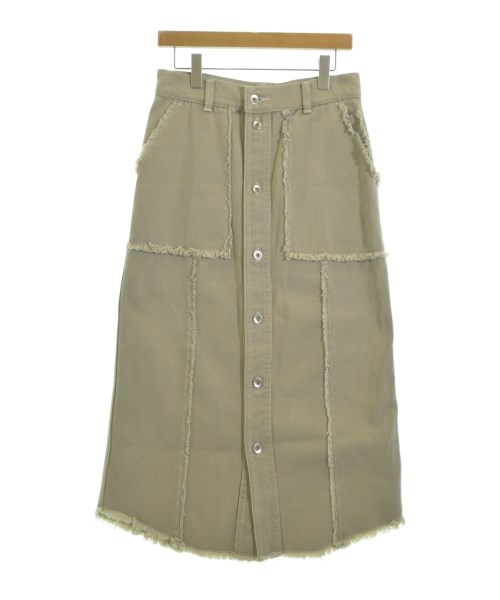 G.V.G.V.(ジーブイジーブイ)ロング・マキシ丈スカート ベージュ サイズ:38(M位)/2200626461065