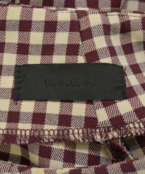 G.V.G.V.（ジーブイジーブイ）ブラウス 赤 サイズ:34(XS位) レディース/2200672911064