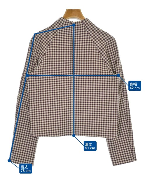 G.V.G.V.（ジーブイジーブイ）ブラウス 赤 サイズ:34(XS位) レディース/2200672911064