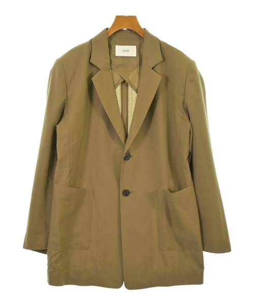 G.V.G.V.(ジーブイジーブイ)テーラードジャケット ベージュ サイズ:36(S位)/2200660381022