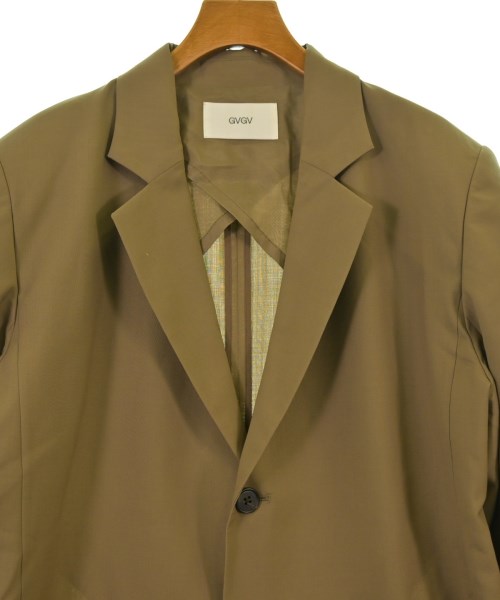 G.V.G.V.（ジーブイジーブイ）テーラードジャケット ベージュ サイズ:36(S位) レディース/2200660381022