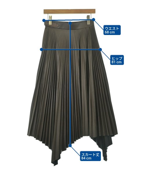 G.V.G.V.（ジーブイジーブイ）ロング・マキシ丈スカート 茶 サイズ:-(M位) レディース/2200660729114