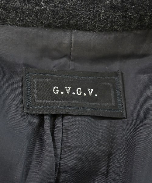 G.V.G.V.（ジーブイジーブイ）チェスターコート グレー サイズ:36(S位) レディース/2200688865016