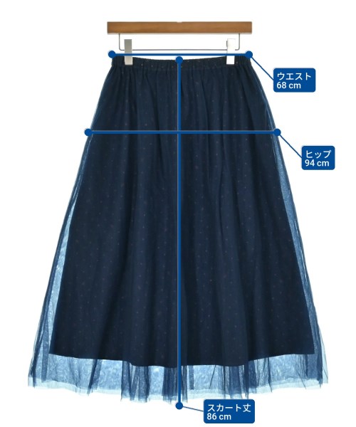 Arnold Palmer（アーノルドパーマー）ロング・マキシ丈スカート 紺 サイズ:F レディース/2200642861061