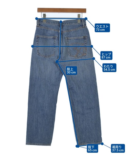 Arnold Palmer（アーノルドパーマー）デニムパンツ 青 サイズ:S レディース/2200607910018