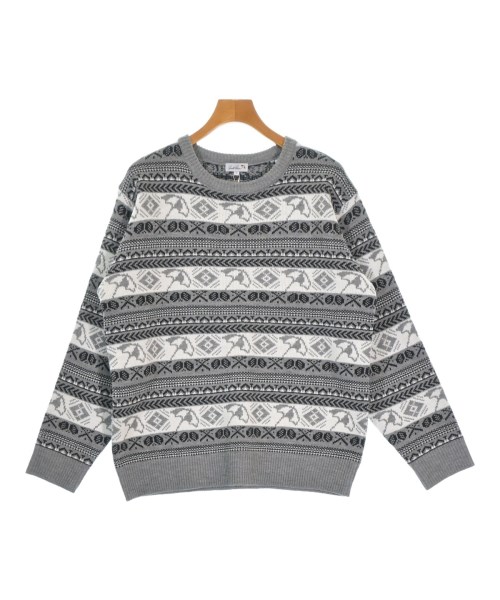 Arnold Palmer(アーノルドパーマー)ニット・セーター グレー サイズ:L/2200660318028