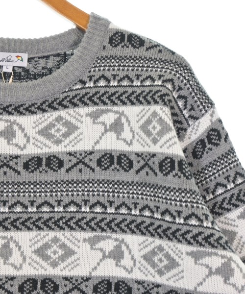 Arnold Palmer（アーノルドパーマー）ニット・セーター グレー サイズ:L メンズ/2200660318028