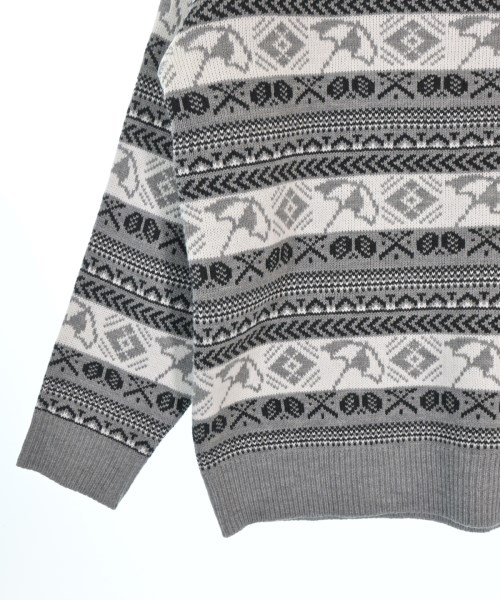 Arnold Palmer（アーノルドパーマー）ニット・セーター グレー サイズ:L メンズ/2200660318028