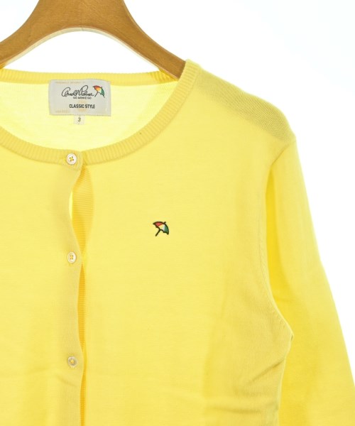 Arnold Palmer（アーノルドパーマー）カーディガン 黄 サイズ:3(L位) レディース/2200648495116