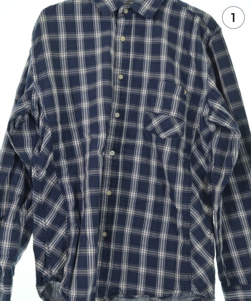 Arnold Palmer（アーノルドパーマー）カジュアルシャツ 紺 サイズ:4(XL位) メンズ/2200640042370