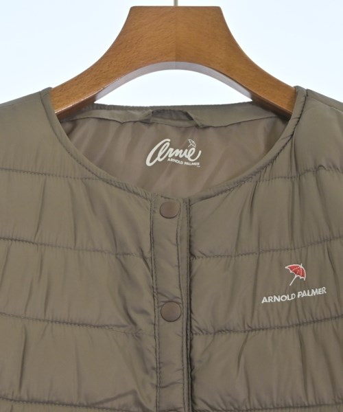 Arnold Palmer（アーノルドパーマー）ダウンジャケット/ダウンベスト 茶 サイズ:M レディース/2200661339022