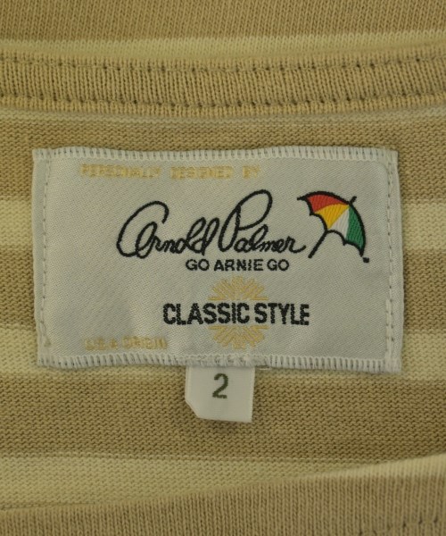 Arnold Palmer（アーノルドパーマー）Tシャツ・カットソー ベージュ サイズ:2(M位) レディース/2200717258031