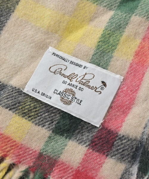 Arnold Palmer（アーノルドパーマー）マフラー ベージュ サイズ:- レディース/2200727975010