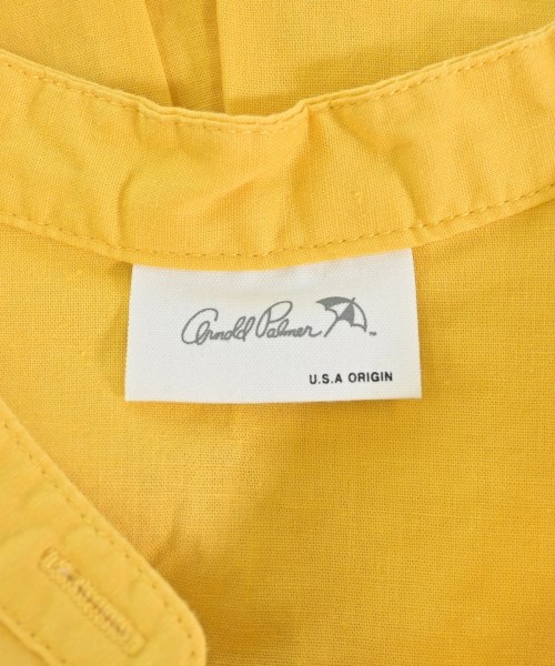 Arnold Palmer（アーノルドパーマー）カジュアルシャツ 黄 サイズ:L レディース/2200686960133