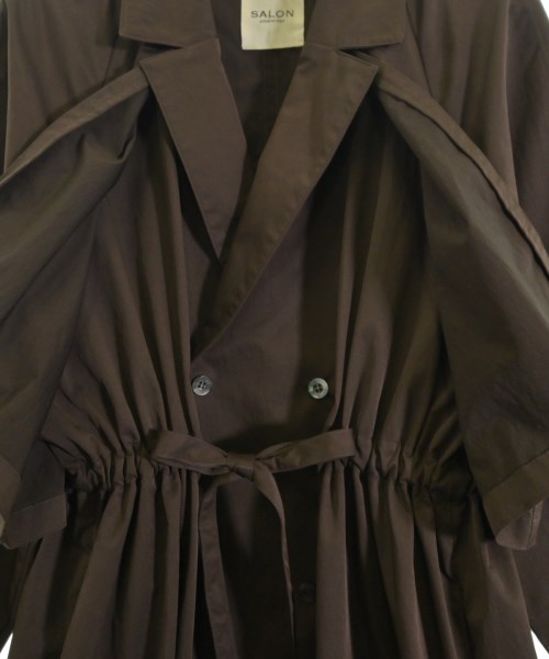 SALON（サロン）トレンチコート 茶 サイズ:M レディース/2200631796077