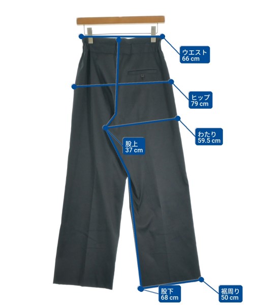 SALON adam et rope（サロンアダムエロペ）スラックス 黒 サイズ:S レディース/2200620626040