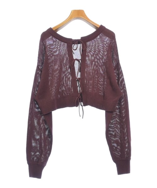 SALON（サロン）カーディガン 紫 サイズ:F レディース/2200610450105