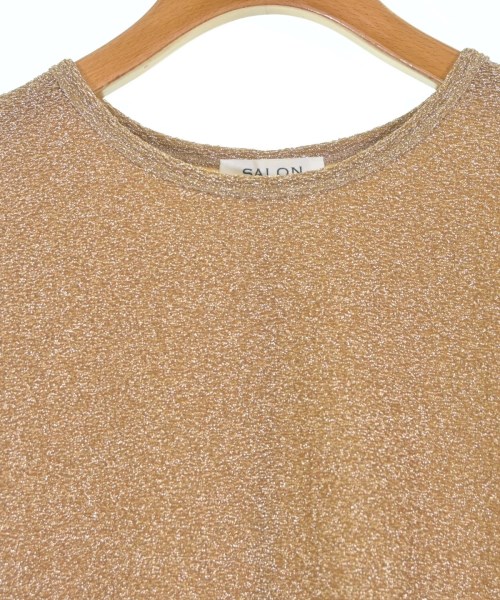 SALON（サロン）Tシャツ・カットソー ゴールド サイズ:F レディース/2200635025050