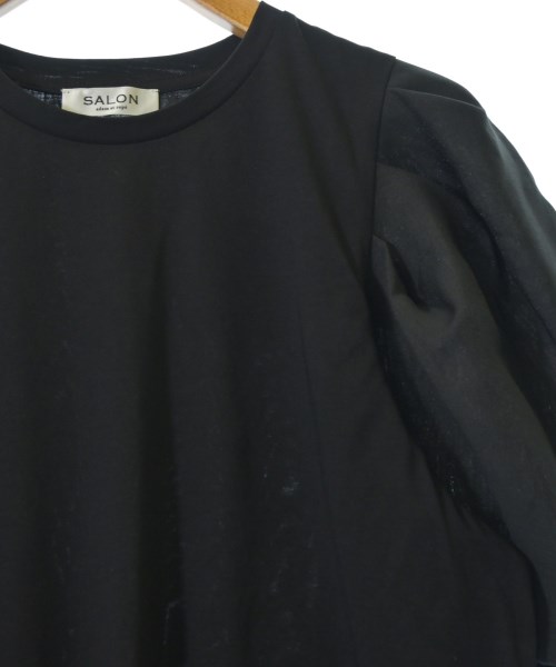 SALON（サロン）Tシャツ・カットソー 黒 サイズ:F レディース/2200707659039