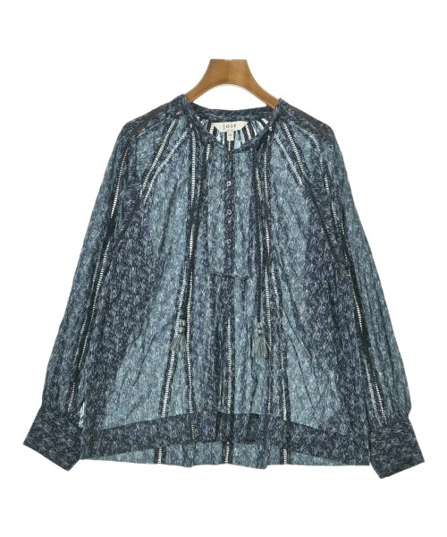 JOIE(ジョア)ブラウス 紺 サイズ:M/2200631824015