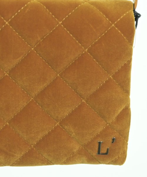 L'Autre Chose（ロートレ　シューズ）ショルダーバッグ 黄 サイズ:- レディース/2200674538047