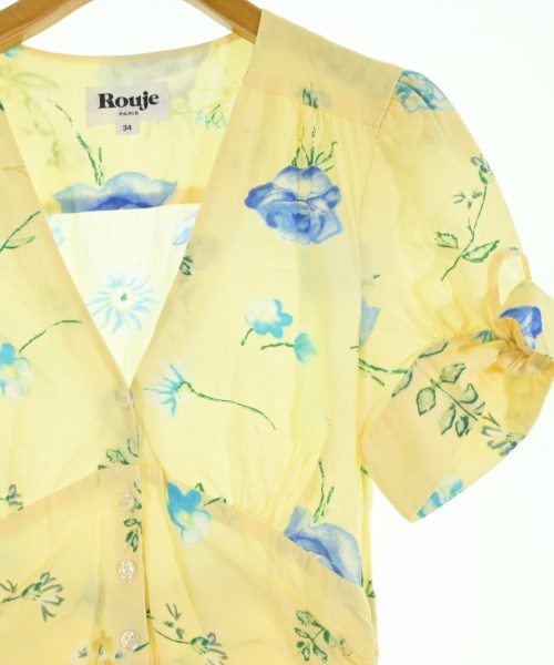 Rouge（ルージュ）ワンピース 黄 サイズ:34(XS位) レディース/2200604788047