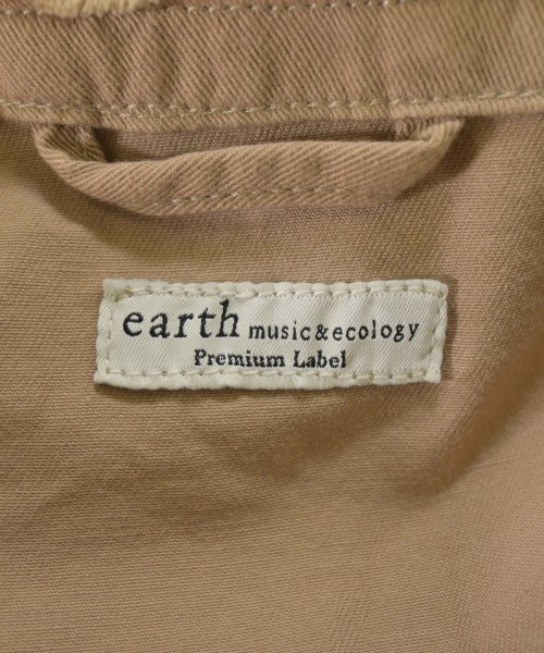 EARTH MUSIC&ECOLOGY（アースミュージックアンドエコロジー）カジュアルシャツ ベージュ サイズ:F レディース/2200622196114