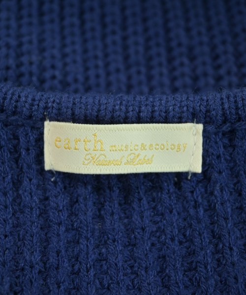 EARTH MUSIC&ECOLOGY（アースミュージックアンドエコロジー）ニット・セーター 青 サイズ:F レディース/2200634517013